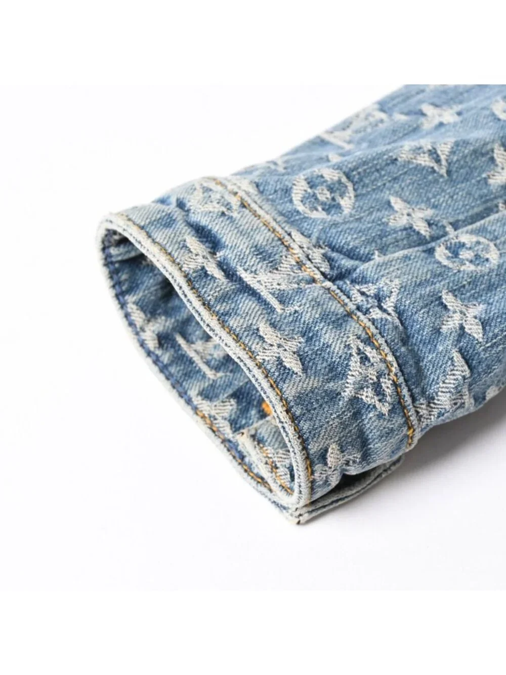 Louis Vuitton Monogram Denim Jacket Blue